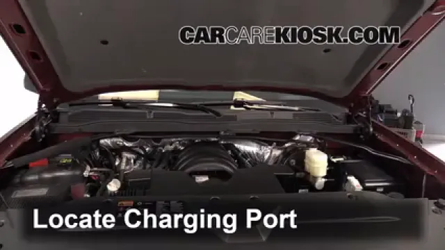 2014 Chevrolet Silverado 1500 LT 5.3L V8 FlexFuel Crew Cab Pickup Climatisation Ajouter du réfrigérant